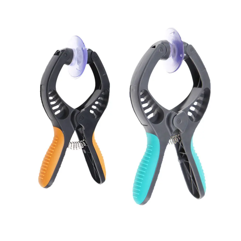 2Pcs Phone Screen Suction Clamp Professional Repair Tool 4Cm 4.5cm Mobile Phone Tablet Camera Eyeglass Watch Screen Opening Tool