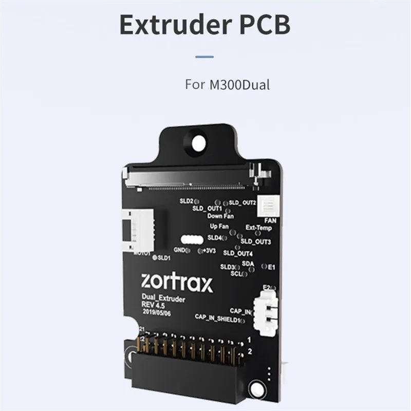 

1 шт. печатная плата ZORTRAX M300 DUAL EXTRUDER — детали 3D-принтера