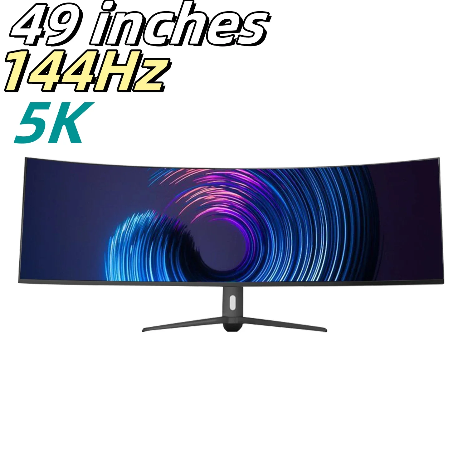 Monitor LCD curvo Ultrawide da 49 pollici 5K 144Hz tipo di interfaccia DP Display per Computer definitivo per 3800R per PC