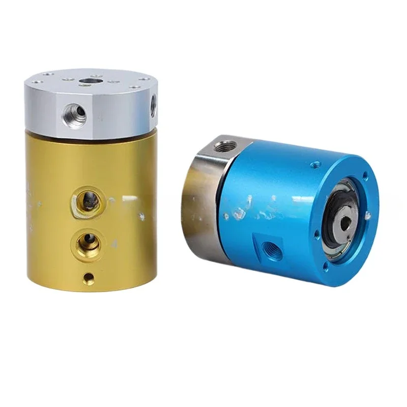 Pneumatic slip ring oil, gas, liquid and electricity integrated combination 360 degree 2/12 high-speed rotary joint