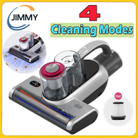 JIMMY BD7 Pro Cordless Double Cup Anti-mite Vacuum Cleaner 245mm Suction Inlet 0.5L Dust Cup Smart Dust Sensor