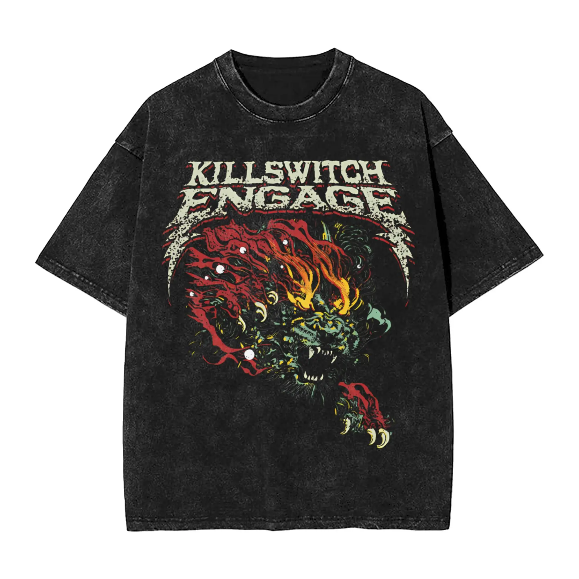 Killswitchs Engages T-Shirt Summer  Streetwear T Shirts Cotton Hip Hop Tee Shirt For Man Short-Sleeved Pattern Tees