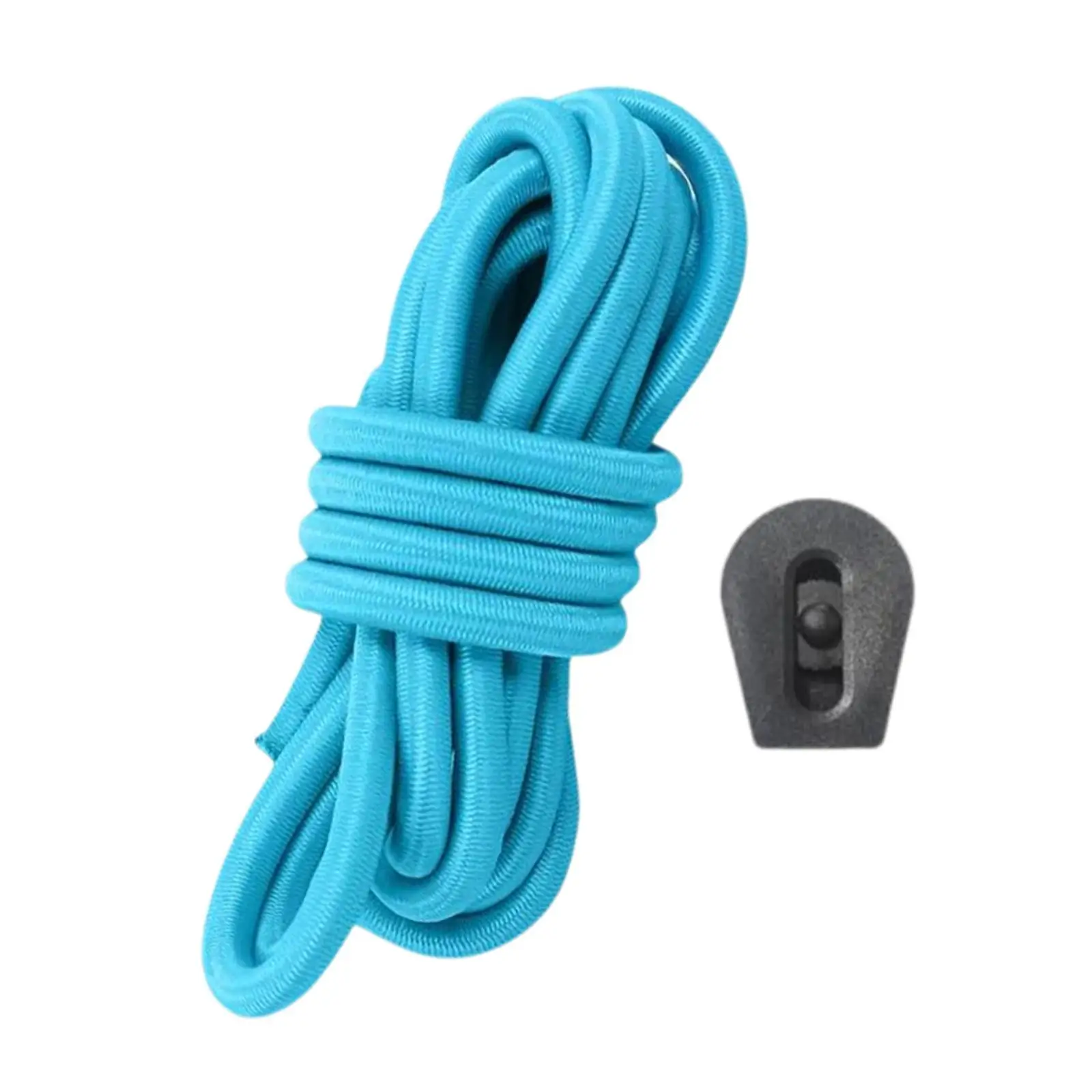 Elastic Bungee Cord 250 Cm Anti Slip Buckle Strong Shock Rope for Kayak Deck Rigging Paddle Board Use