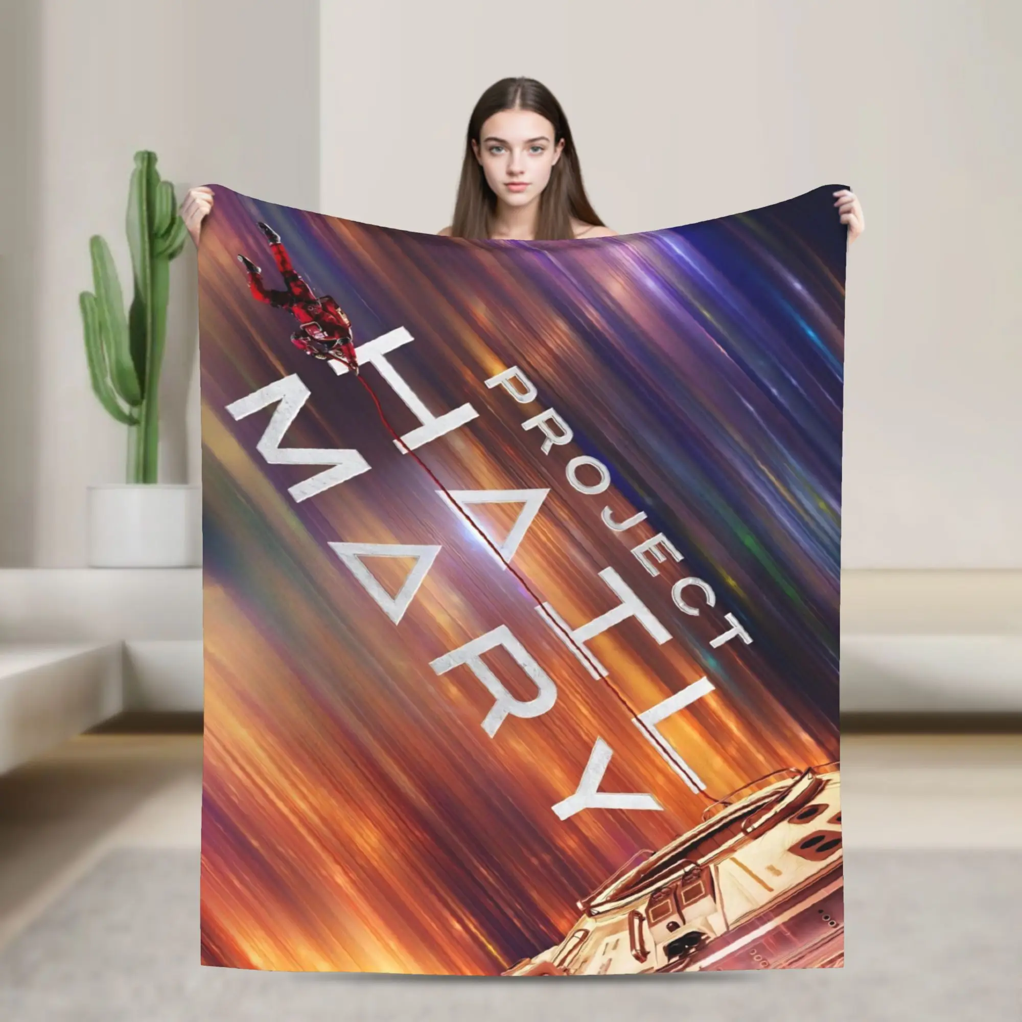 Project Hail Mary Amaze Plush Blankets  Custom Throw Blankets for Home 125*100cm Bedspread