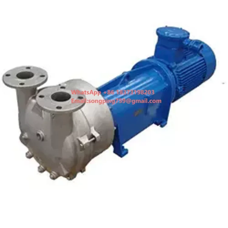 Made in China Stainless Steel Water Ring Vacuum Pump 2BV Series Liquid Ring Vacuum Pump 7.5KW Water Ring Vacuum Pump