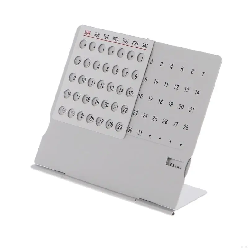 W89C Super Уникальный регулируемый календарь настольного календаря.