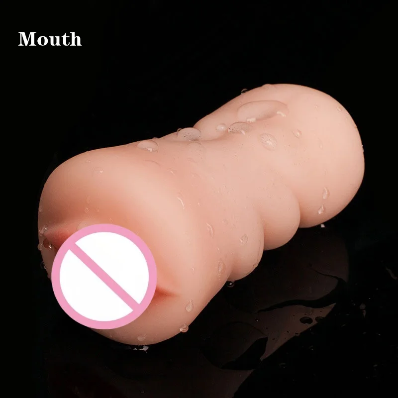 Hot Sale 3D Oral Lips Masturbator Cup, Soft TPE Reusable Aircraft Toy for Men view 4