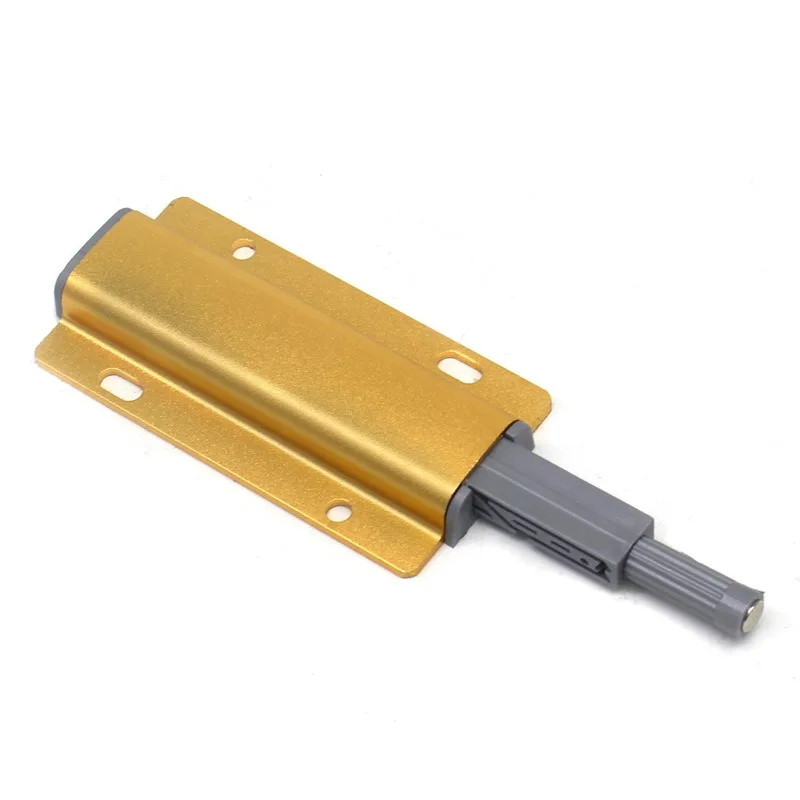 Push to Open Rebounder, Aluminum Alloy No Handle Latch for Furniture Door & Drawer