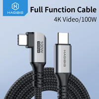 Hagibis USB C to USB C Cable USB 3.2 Gen 2 Type C Cable 10Gbps 4K 60Hz Video 100W Fast Charging for iPhone 16 Macbook Pro iPad