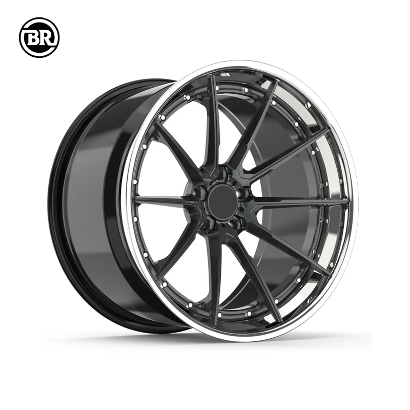 

Borui Customized Forged Two Pieces Aluminum Alloy Car Wheels 18 19 20 21 22 23 24 Inch Car Wheels