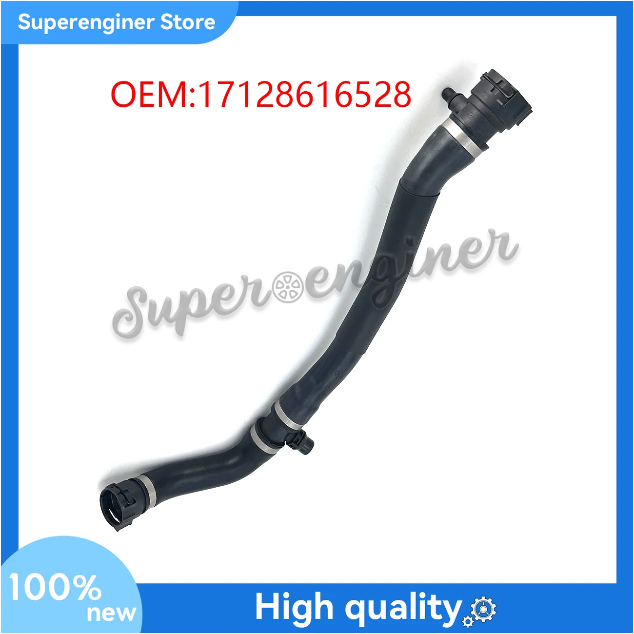 

17128616528 Upper Radiator Coolant Hose For BMW F30 4' F32 F33 1' F21 LCI F22 F23