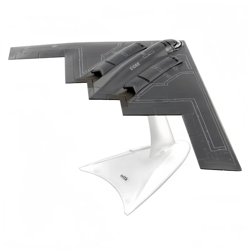 1: 200 Cool B-2a Phantom Strategy Stealth Bomber Simulation Alloy Aircraft Toy Handmade Model Home Decor Friend Birthday Gift