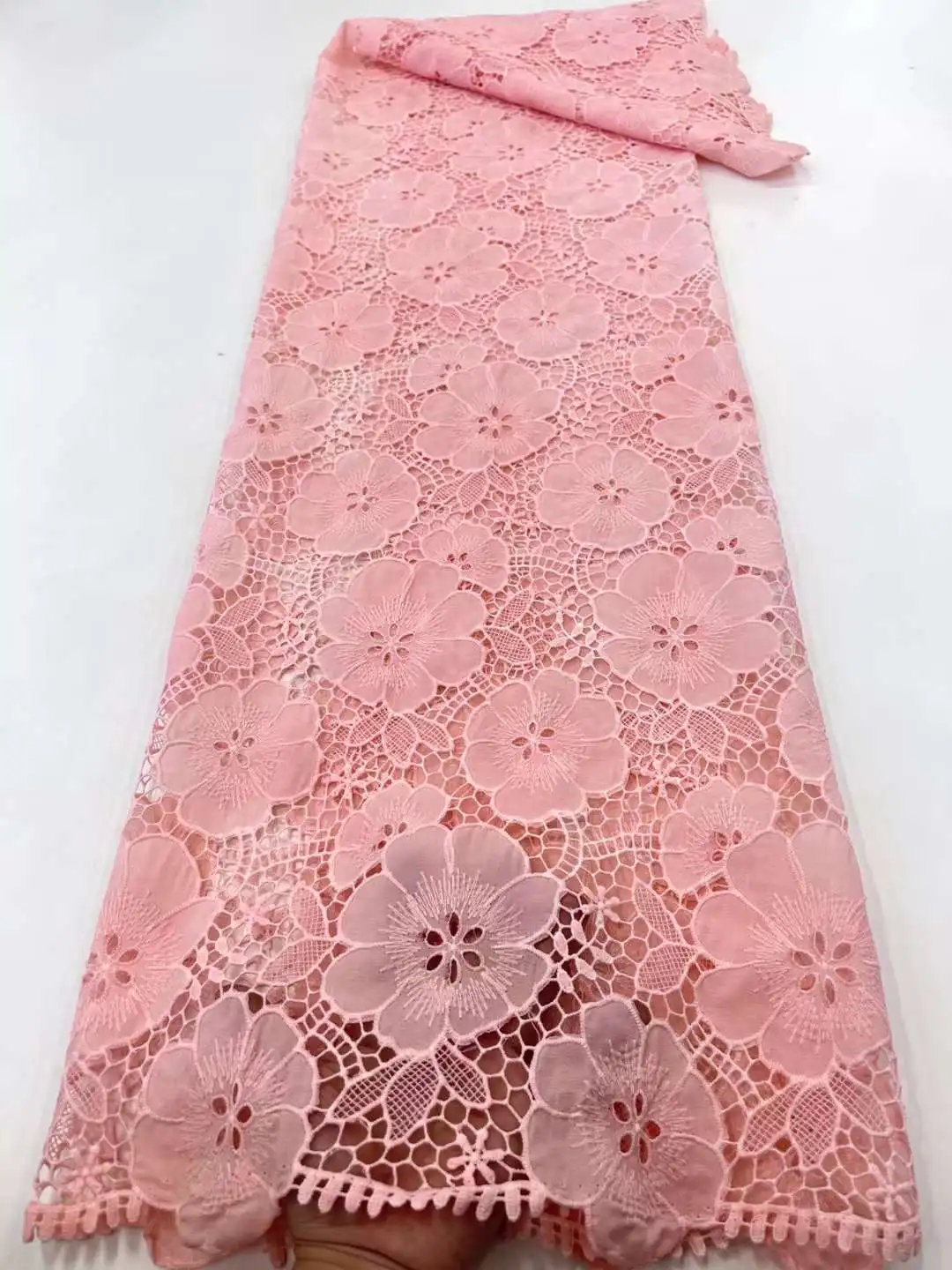 African Chiffon Lace Fabric 2022 High Quality Lace Material Nigerian French African Lace Fabric For Women Wedding Party Dress