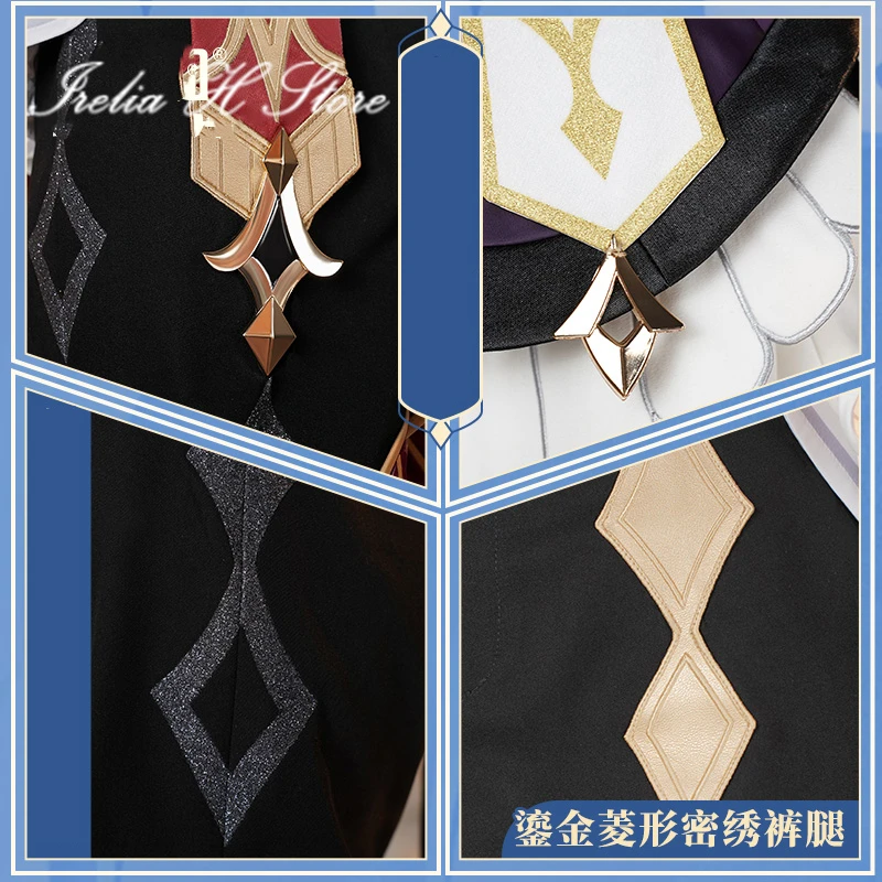 متوفر في المخزون أزياء Irelia H Genshin Impact Dahlia التأثيرية أزياء الهالوين أزياء الحفلات التنكرية