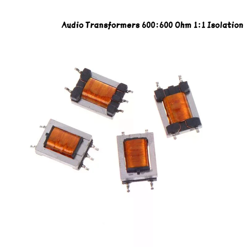 2/5Pcs Audio Transformer 600:600Ohm 1:1 Isolation Digital Signal Nickel Alloy Permalloy High Efficiency Isolated
