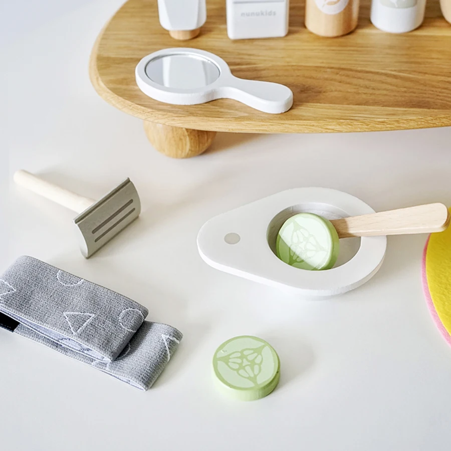 Meisjes Fantasiespel Kid Make Up Mooie Make-up Set Kappers Simulatie Houten Speelgoed Voor Meisjes Kinderen Dressing Cosmetische