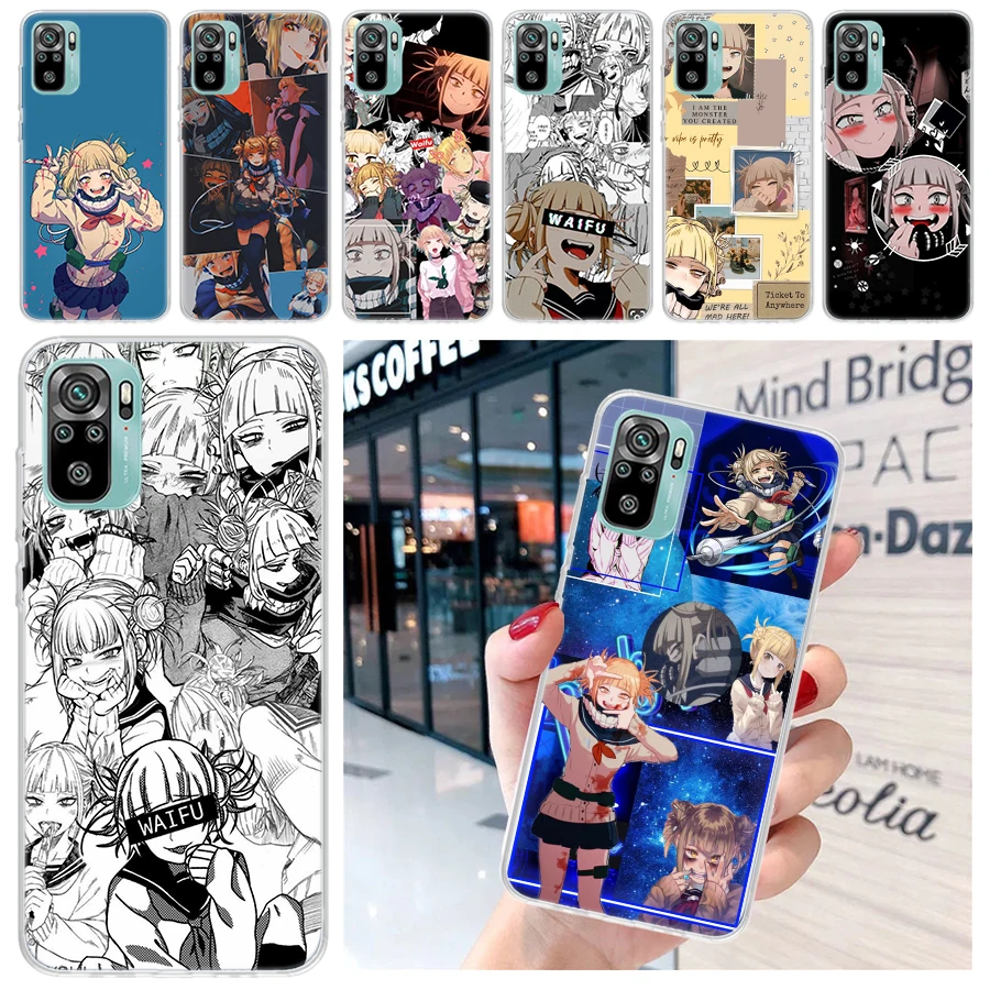 Himiko Toga Anime Soft Phone Case For Xiaomi Redmi Note 13 14 15