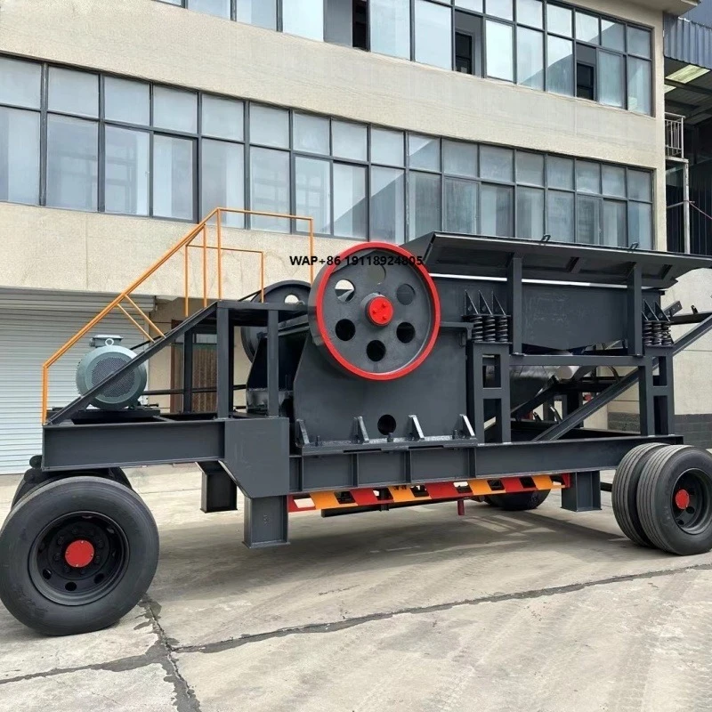 

Hydraulic Adjusted Jaw Crusher With AC Motor and Engine for Mining Operations High Productivity