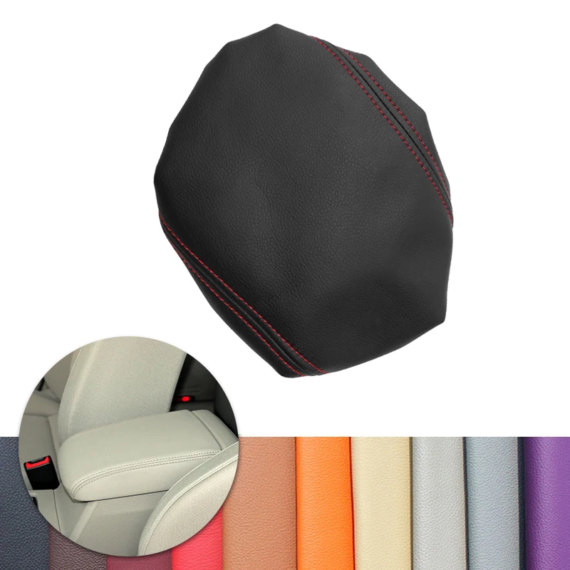 

For VW Golf 7 VII MK7 2014 2015 2016 Car Interior Center Console Control Armrest Box Pad Cover Microfiber Leather Accessories