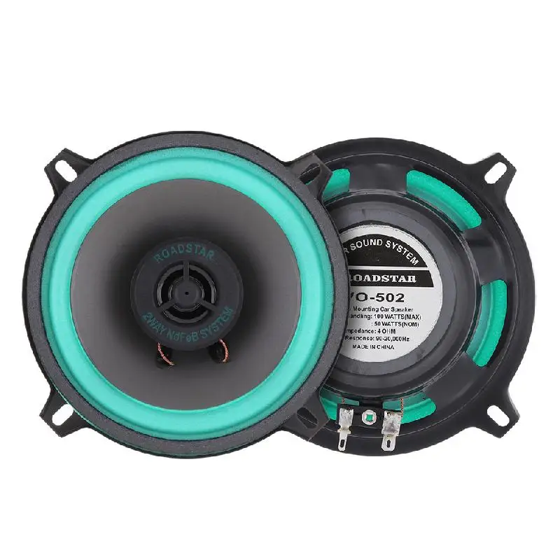 4/5/6.5-inch Car Speakers 100W/160W Max Universal HiFi Coaxial Subwoofer Car Audio Music Stereo Full Frequency Car Speakers