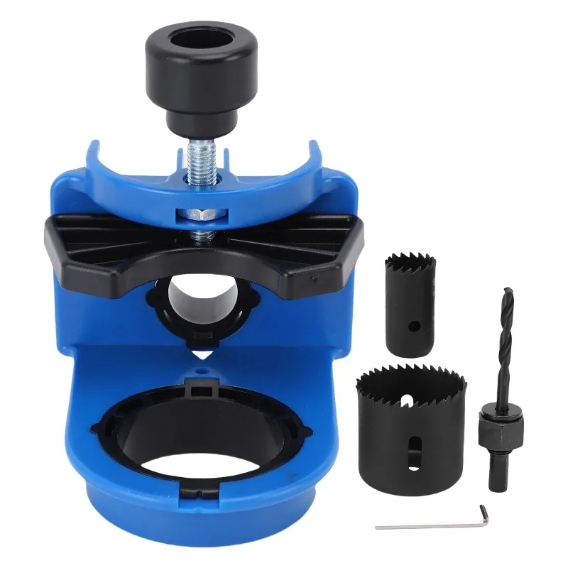 Spherical lock hole opener, suitable for wooden doors and metal door latch mortise and tenon tools, easy to install set