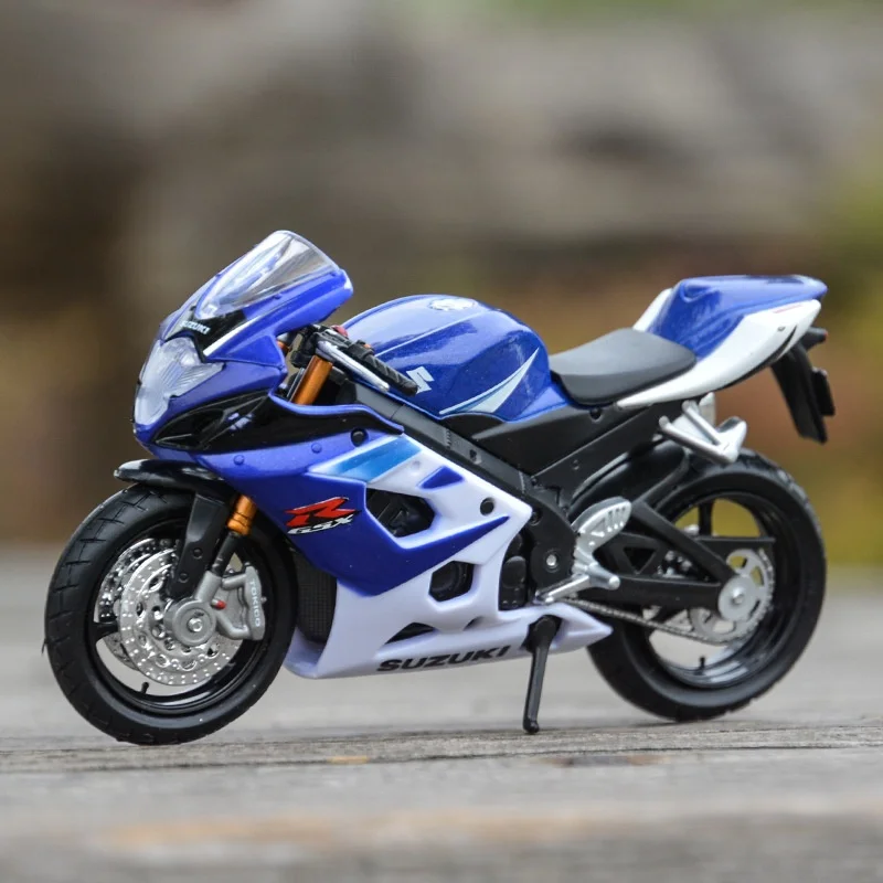 Suzuki GSX-R1000 Highway maisto 1:18 Locomotive Simulation Alloy Motorcycle Deletion Model with Base Gift Ornaments