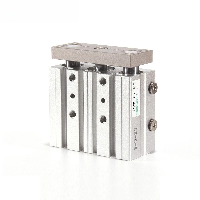 Multi-size three-axis cylinders, high rigidity and impact-resistant full-specification piston shaft accessories