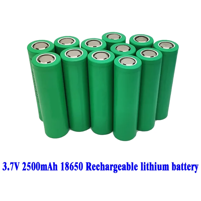 

High Quality 18650 INR18650 25R 2500mAh 3.7V Rechargeable Battery with 2000+ Cycle Life