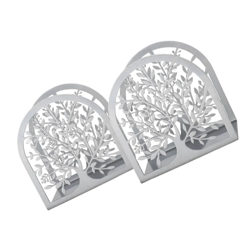 For Dining Room Table Dining Table Accessory Napkin Tree For Holiday Decoration Unique Tree Hollow Cutout Holder