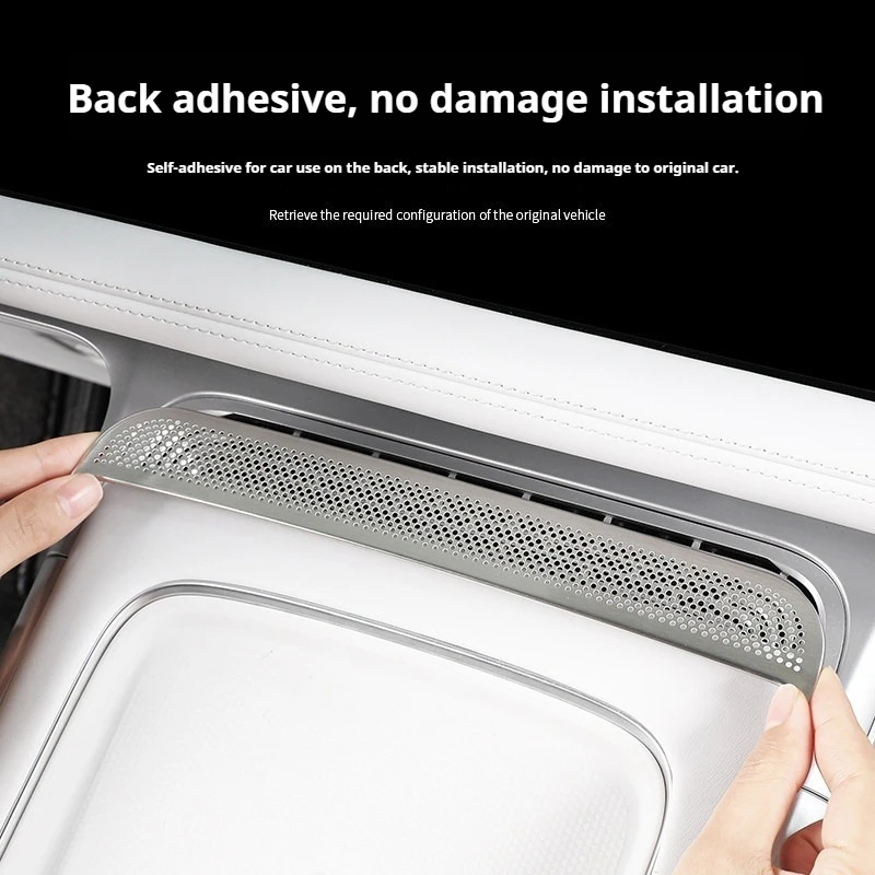 Fit For Xpeng G9 XiaoPeng G9 Car Center Console Air Vent Cover Door Air Vent Protector Dust Proof Anti Blocking Modified