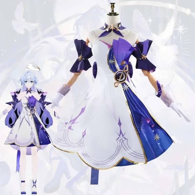 

Robin Anime Game Honkai Star Rail Cosplay Costume Clothes Uniform Alice Himora Cosplay Penacony Idol Singer Halloween Party