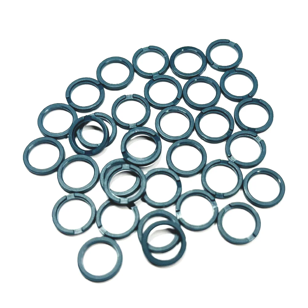 100pcs/set  Auto Parts Fuel Injector Retainer Plastic Washer Seals  9.9*1.5*7.45mm (AY-P3001)