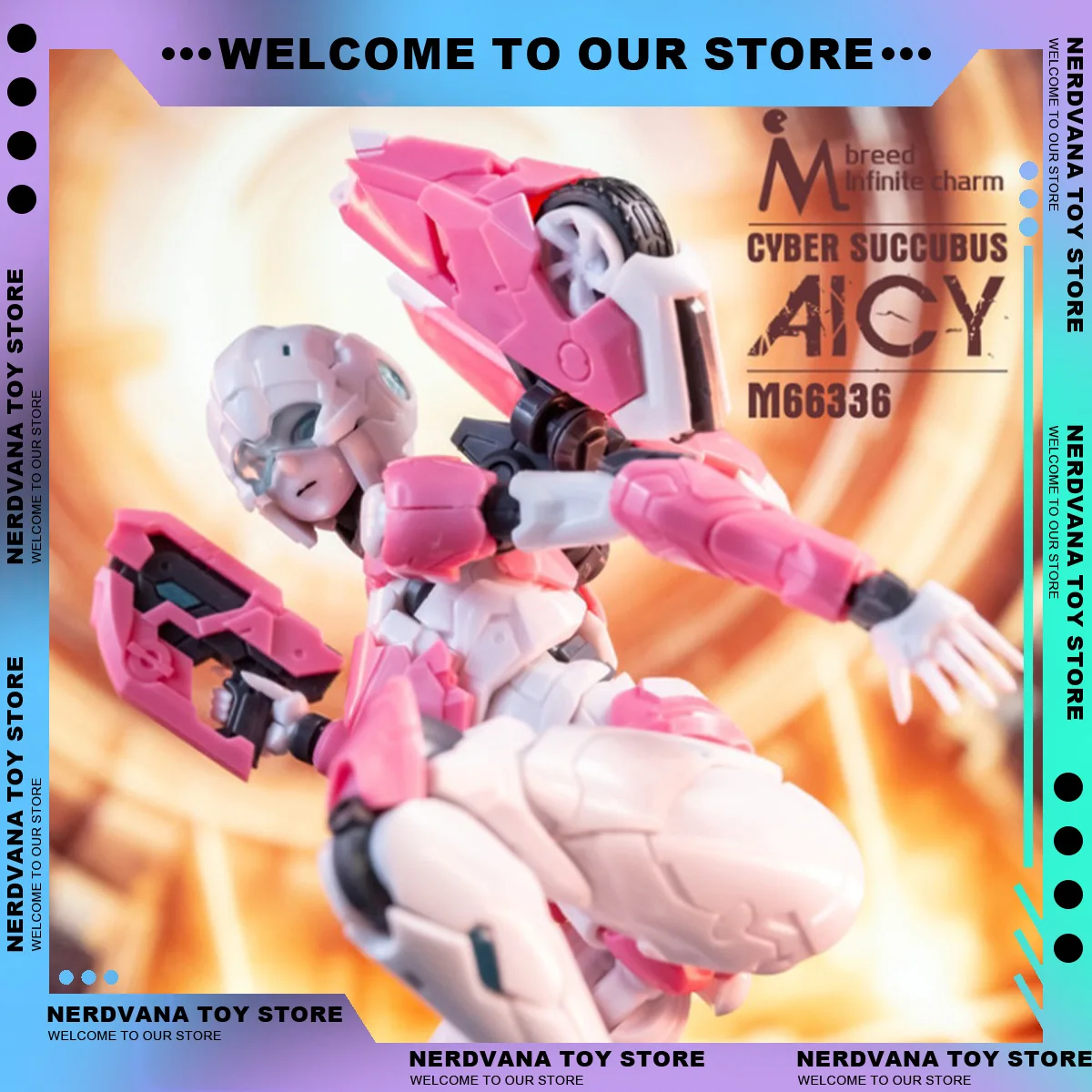 Infinite CharmAicy M66336 Anime Figures Autobots Cee Action Figurine Kit Anime Figure Toy Decoration Ornament Action Figure