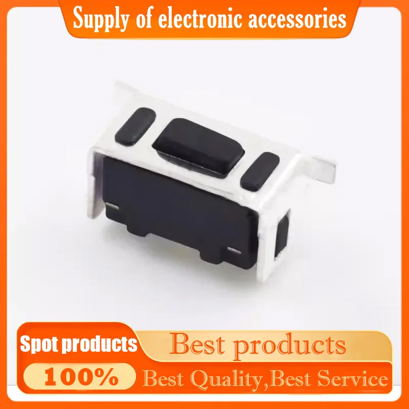 TS-B024 Tap switch 2 pin patch 3*6*4.3H square shrapnel with bracket side press the button of smt induction cooker accessories