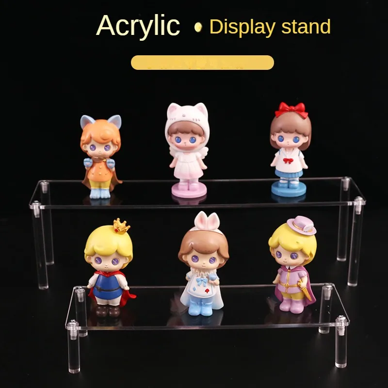 Acrylic Display Stand Transparent Perfume Cosmetics Action Figures Doll Toy Display Shelf Home Storage Holders Organizer Racks