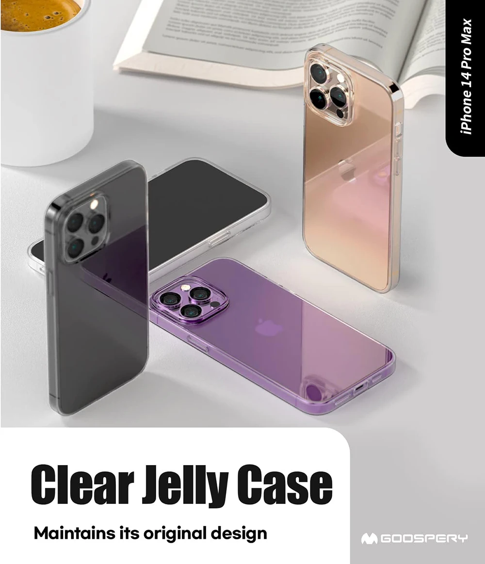 Capa Traseira de Geléia, TPU, iPhone 13, iPhone 12 Mini, iPhone 11 Pro Max, iPhone 14 Plus, Capa de Telefone de Silicone Original para iPhone, Ultra Fino, Macio, Transparente, iPhone 13, iPhone 12 Mini