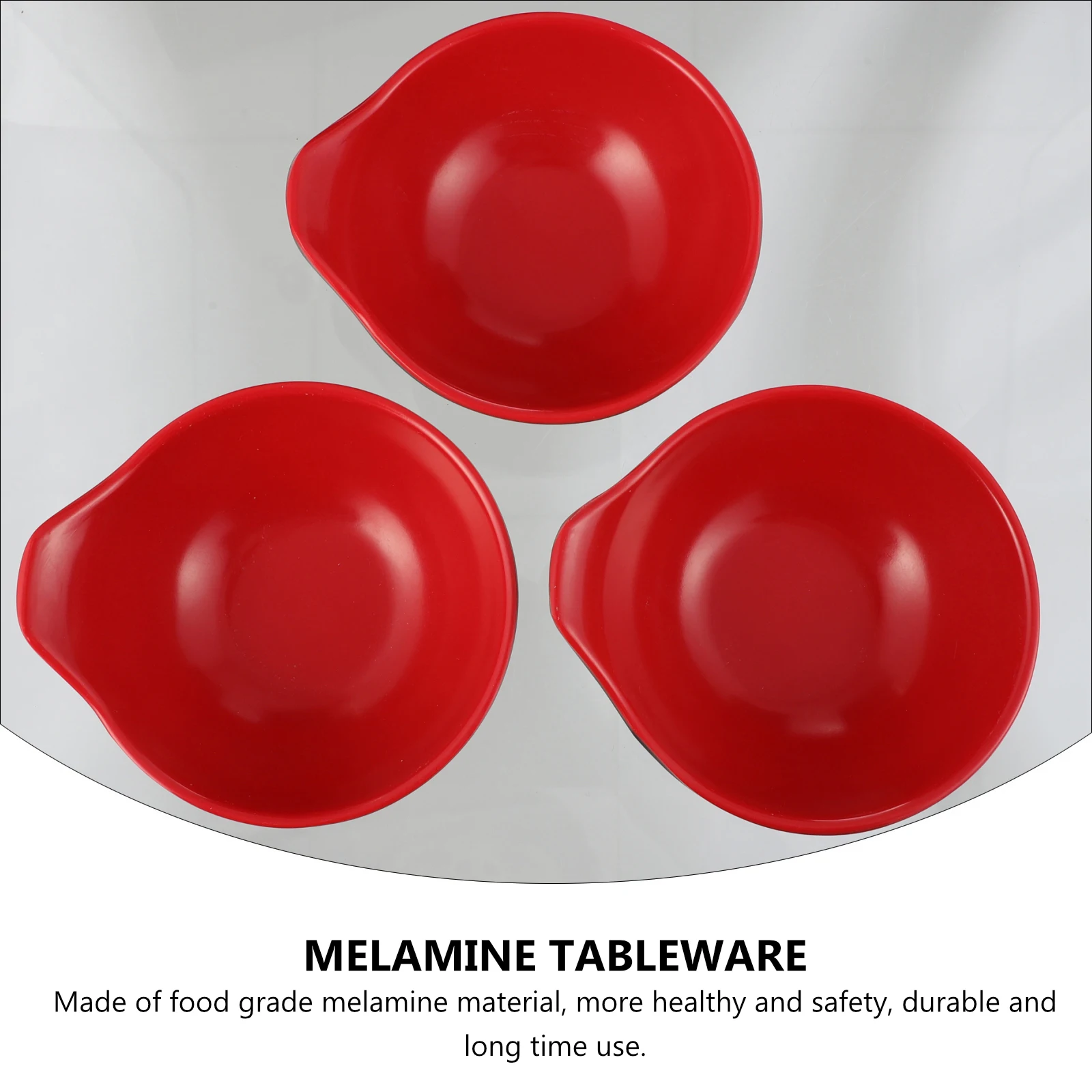 

3pcs Melamine Sauce Bowls Household Seasoning Dish Safe Food Serving Bowls Tableware For Kitchen Camping Bbq Salad Salt