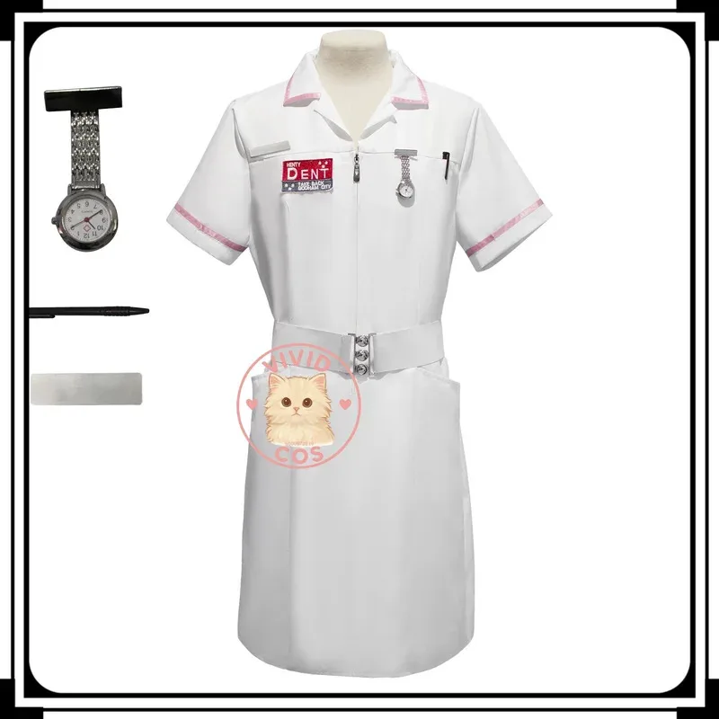 

Clown Nurse RPG as Movie Agents Cosplay Costume Stage Performance Outfit Halloween Party Same Style