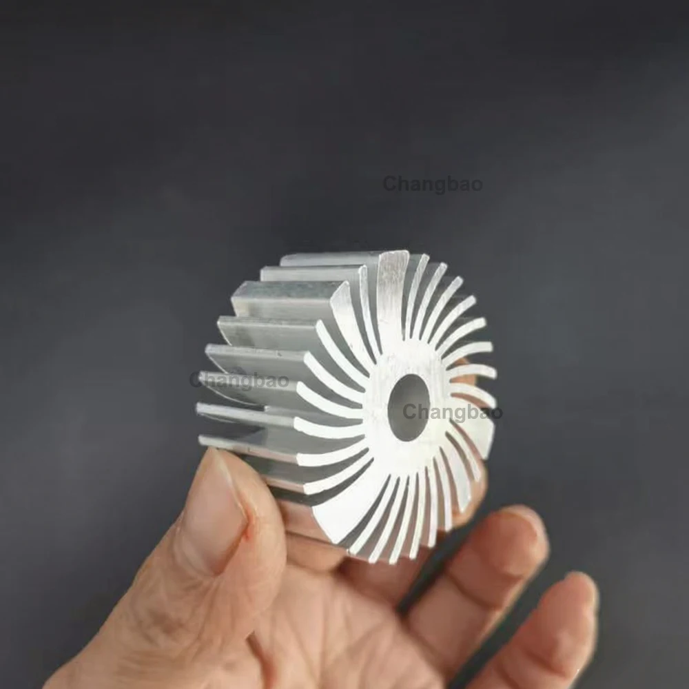 D46mm*H20mm Aluminum Heatsink Radiator for Led Ceiling Light Spotlight Downlight