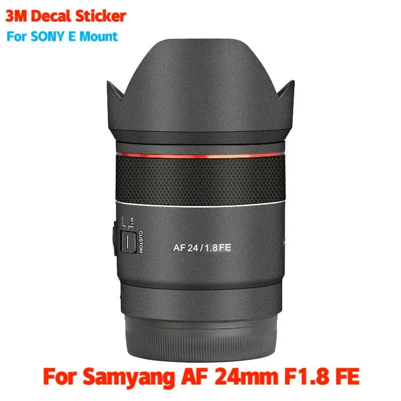 

AF24 F1.8 FE Anti-Scratch Lens Sticker Protective Film Body Protector Skin For Samyang AF 24mm F1.8 FE for SONY E Mount 24 F/1.8