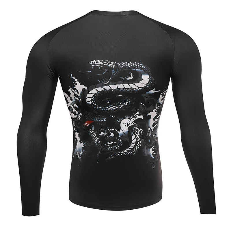 Men Compression Long Sleeve T Shirt Men Sportswear Gym Fitness Clothing Workout Training Sport Rashgard Running T-shirt Men