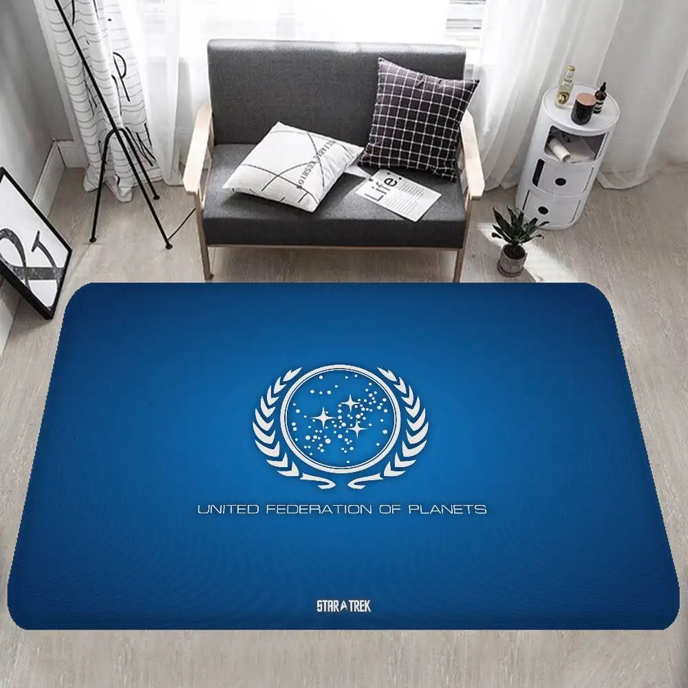TV S-Star T-Trek Floor Mat Cheaper Anti-slip Modern Living Room Balcony Printed Bedside Mats