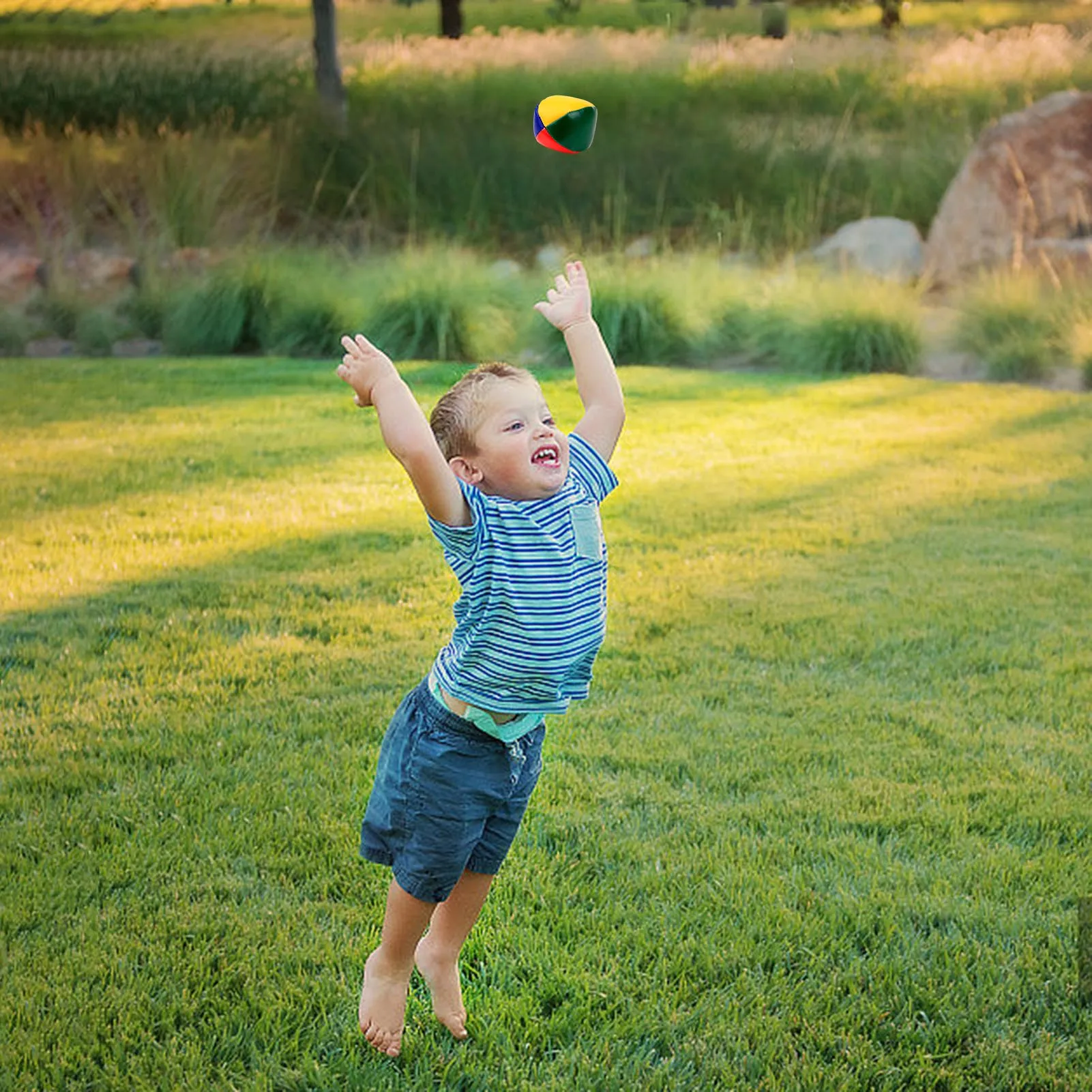 Beanbag Juggling Balls Soft Smooth Durable Easy Grip Multi Coloured Balls for Beginners Adults Party Favor Supplies image 3