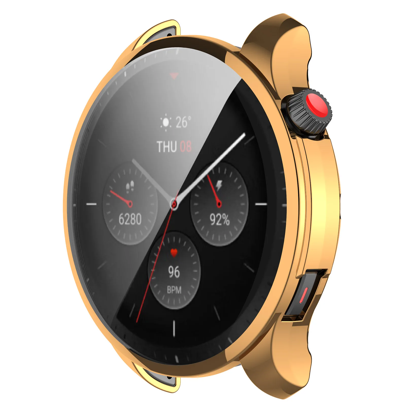ฝาครอบ TPU แบบนิ่มสำหรับ huami amazfit อุปกรณ์ป้องกัน GTR4เต็มรูปแบบพร้อมอุปกรณ์เสริมเคสป้องกันหน้าจอ