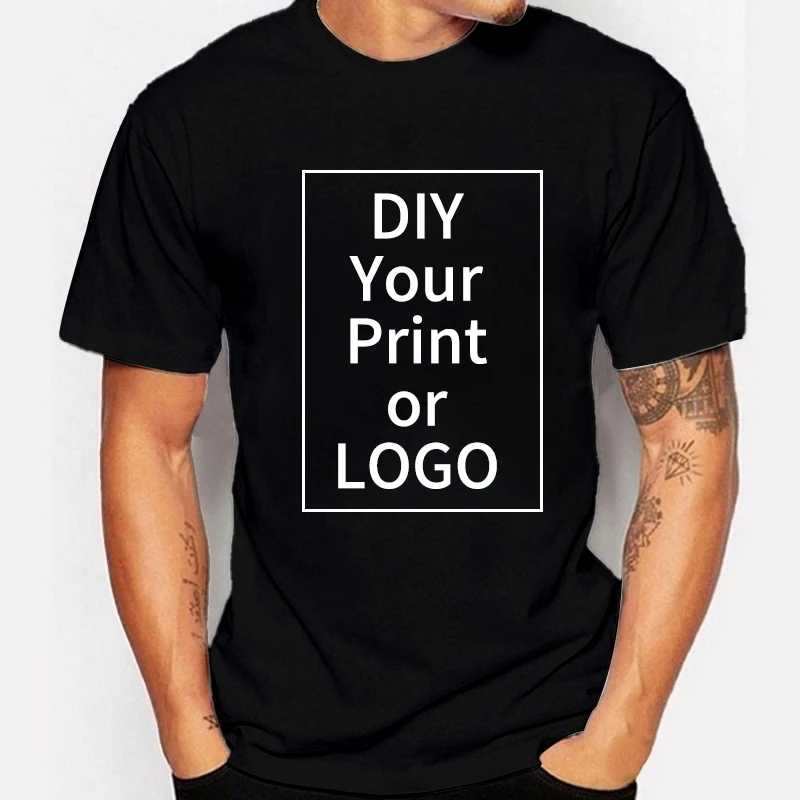 Custom T shirt for Men Women Make Your Design Logo Text Men Women Print Original Design High Quality Gifts Tshirt womans tshirt