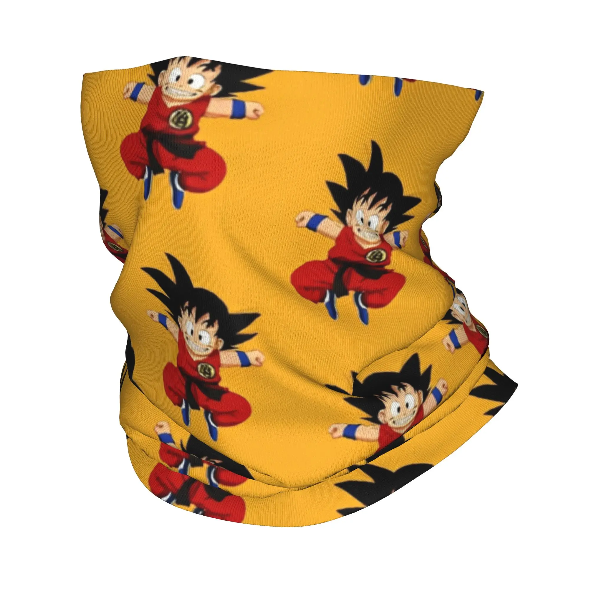 

Dragon Ball Z Goku Pattern Bandana Neck Cover Printed Anime Characters Face Scarf Warm Headband Running Unisex Adult Breathable