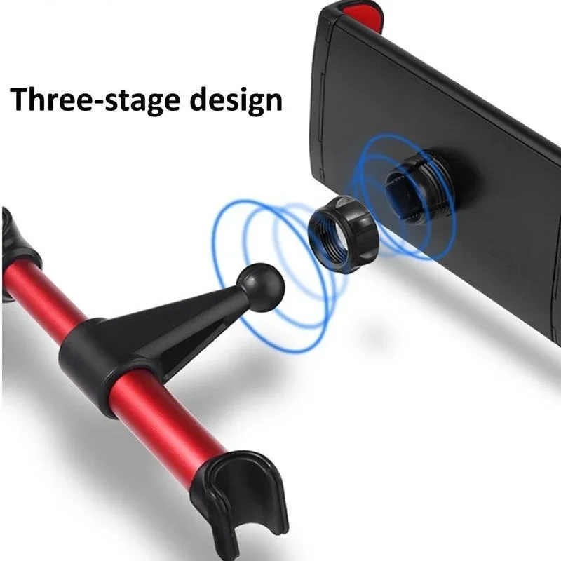 Stongo Tablet Onboard Universal, pemegang mobil, gesper putar untuk dudukan pendukung kursi, Aksesori Tablet di mobil