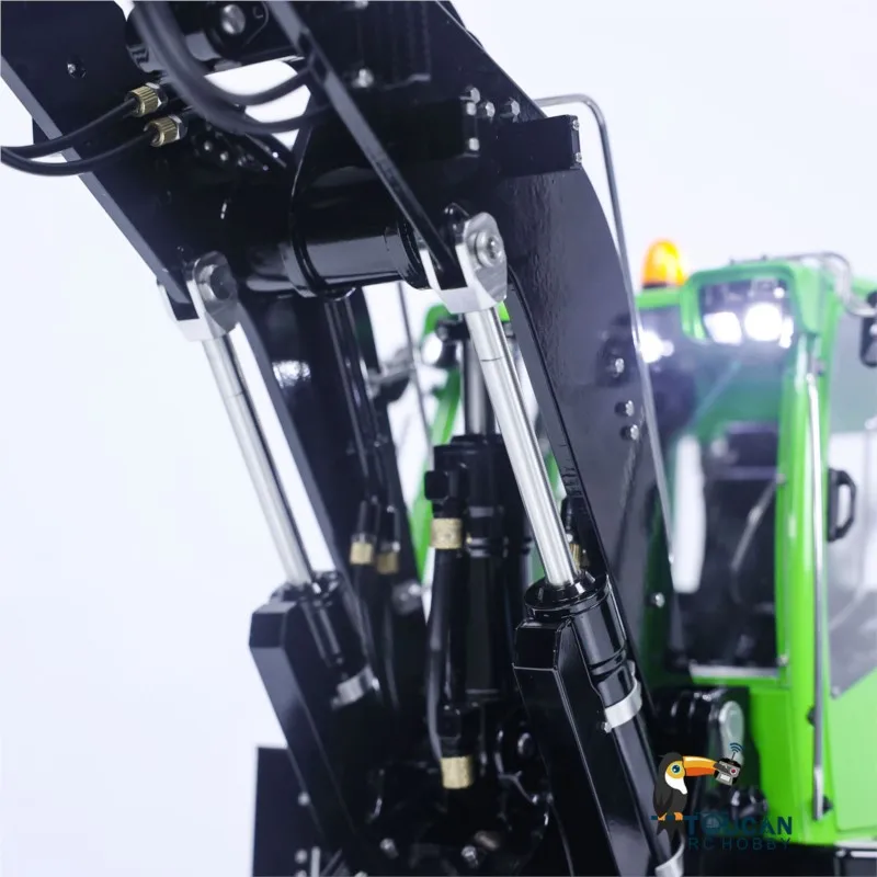 รถตักไฮดรอลิก LESU 1/14 รุ่น Metal RC 636 PL18EVLite Toucan ทาสีสำเร็จรูป ควบคุมด้วยวิทยุ รถตีนตะขาบ มีเสียงและไฟ
