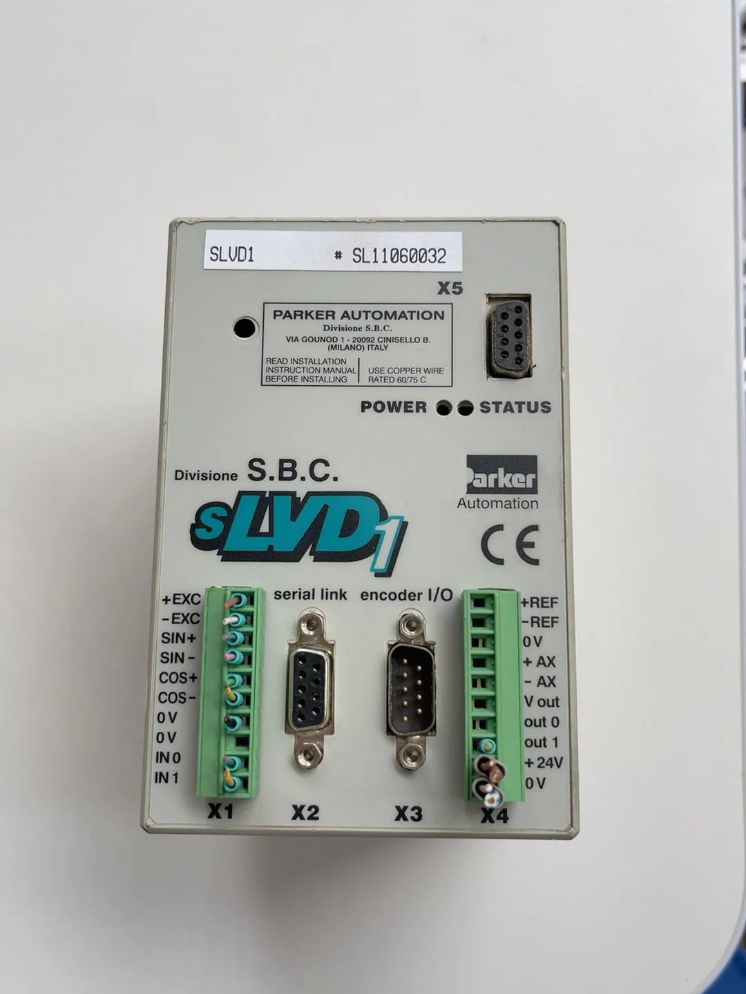 

SLVD1 Servo Drive for Parker