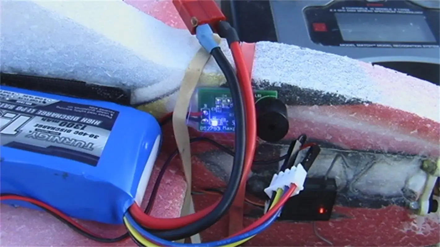 Monitor de bajo voltaje de batería Lipo Hobbymate, alarma LED para batería Lipo 6S 8S